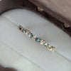 Second Empire Marquise Ring - Sapphires and Diamonds