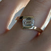 Second Empire Offset Ring - Diamond