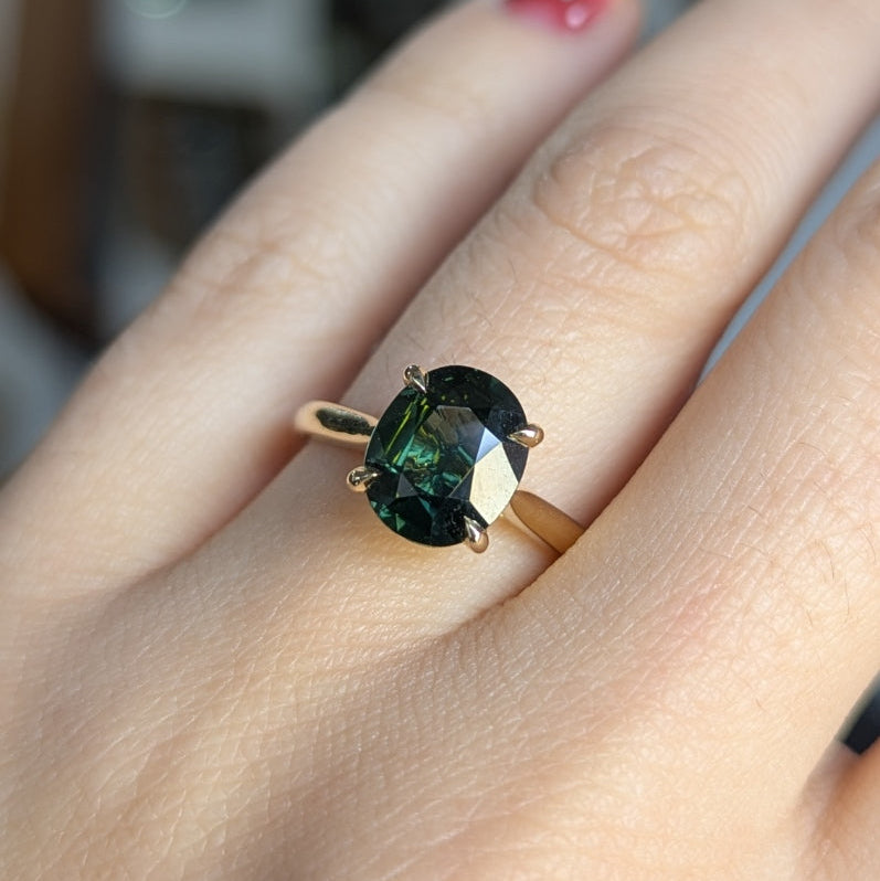 Second Empire Joelle Ring - Sapphire