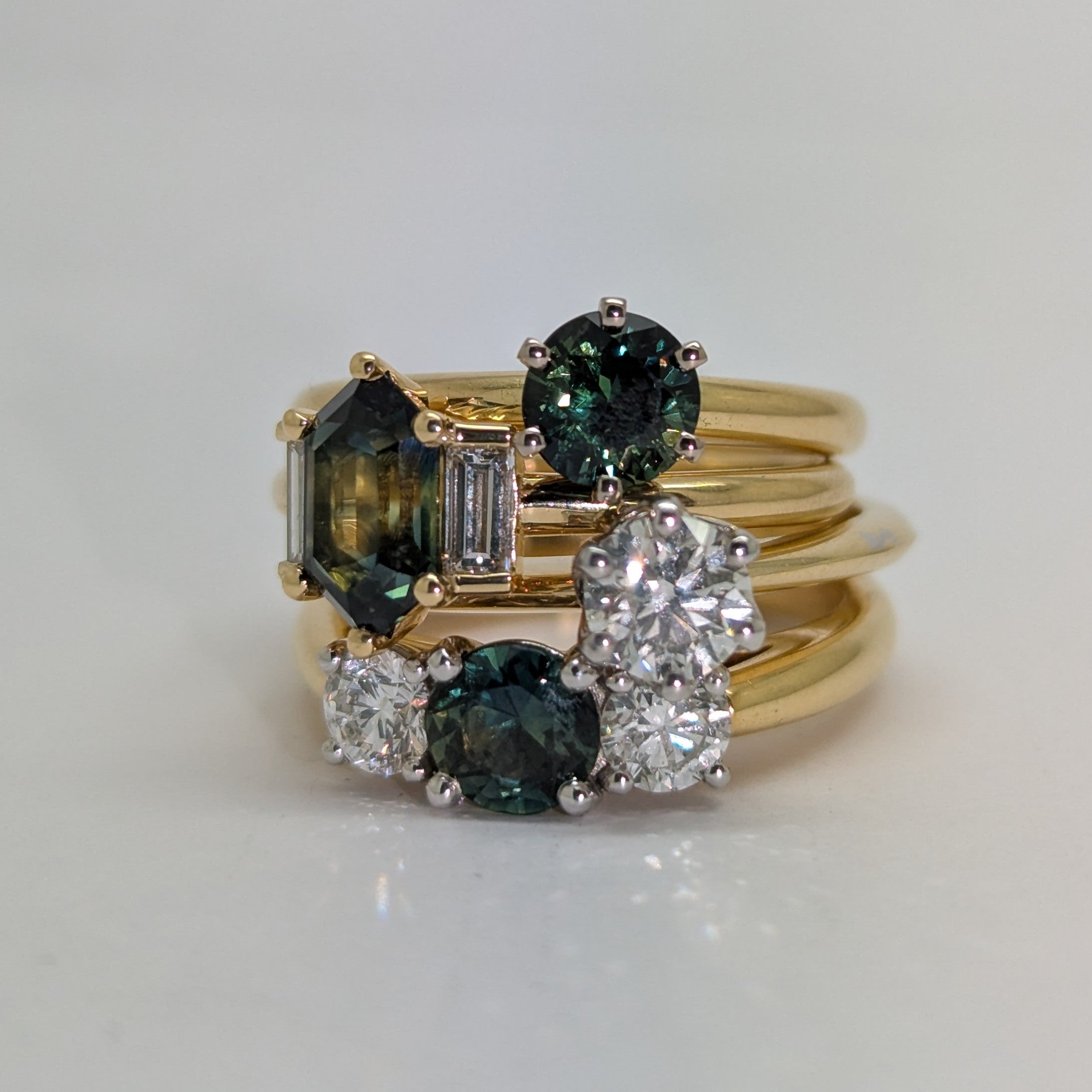 Second Empire Solitaire - Sapphire