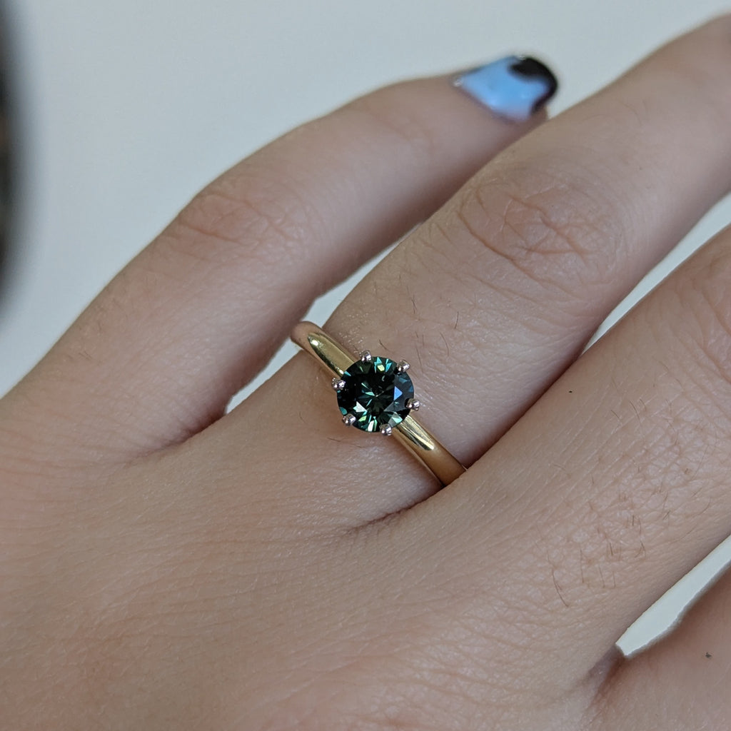 Second Empire Paisley Ring - Sapphire