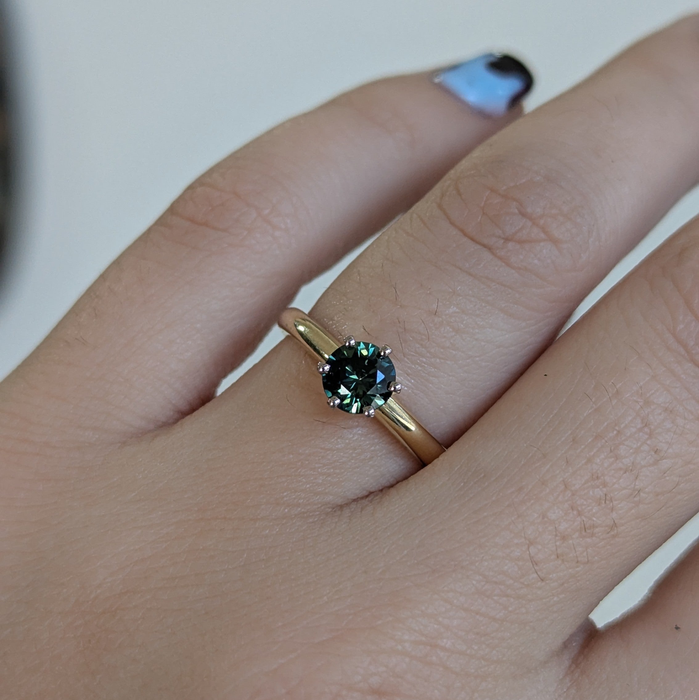 Second Empire Paisley Ring - Sapphire