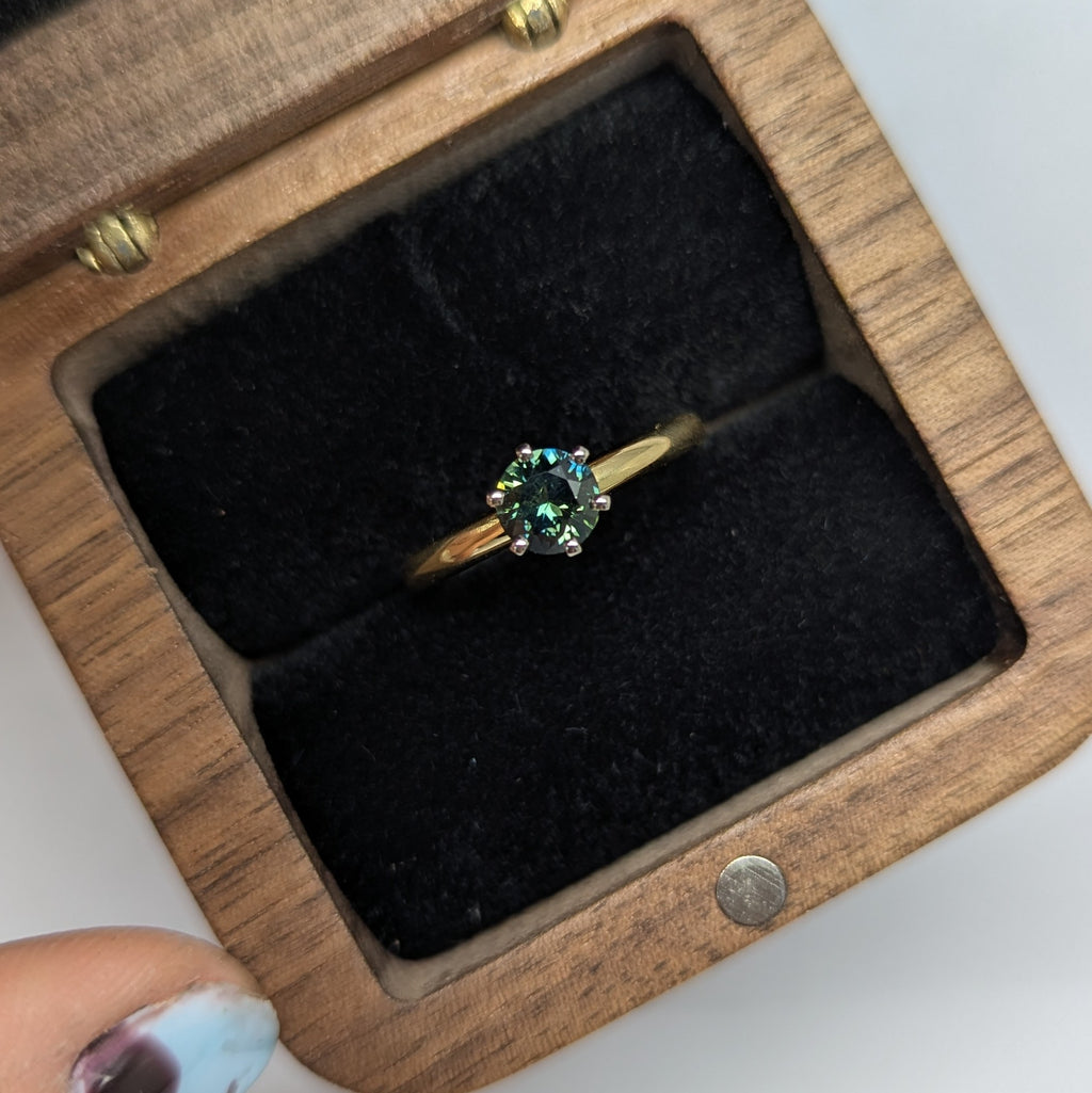 Second Empire Paisley Ring - Sapphire