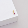 Linda Tahija - Tiny Ruby Charm 9ct Gold