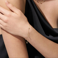 Second Empire Double Diamond Bracelet