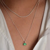 Linda Tahija - Gemme Necklace - Green Onyx