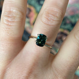 1.77ct Sapphire - Cushion Cut Teal