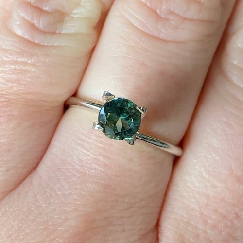 0.94ct Sapphire - Australian Teal Parti