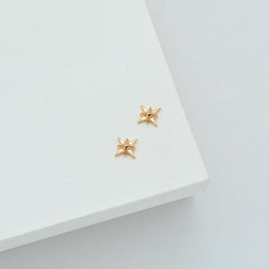 Linda Tahija - North Star Stud Earrings