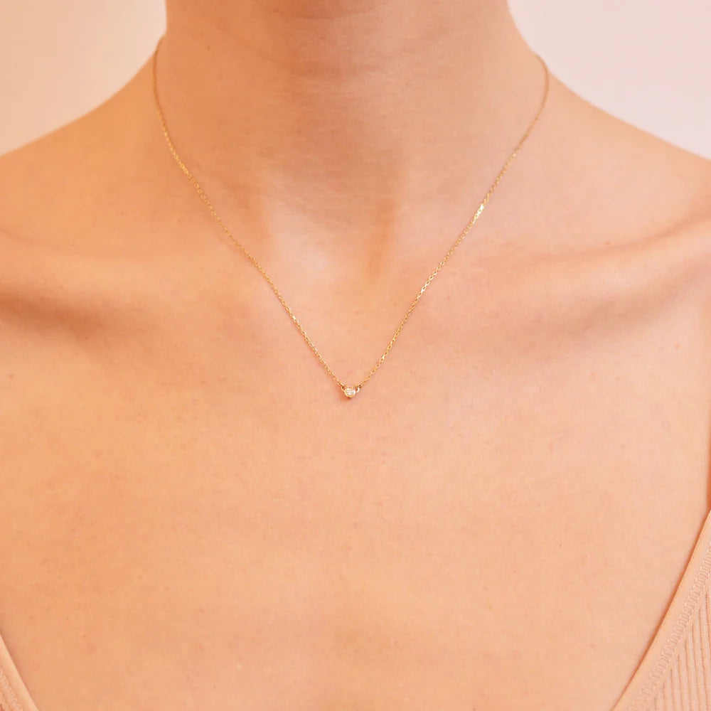 Linda Tahija - Legacy Necklace Diamond 9ct gold