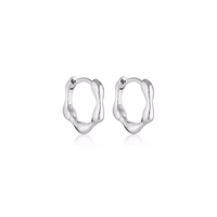 Linda Tahija - Mini Organica Huggie Earrings