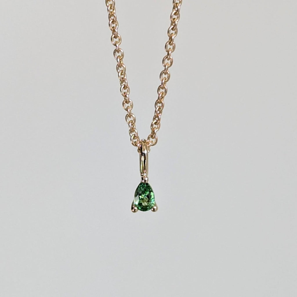 Tsavorite Garnet Necklace