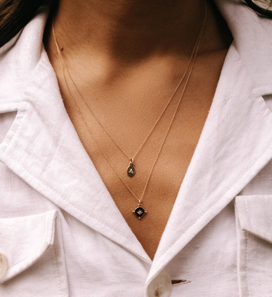 Kirstin Ash - Solid Initial 14ct