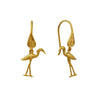 Alex Monroe - Heron Ornate Hook Earrings