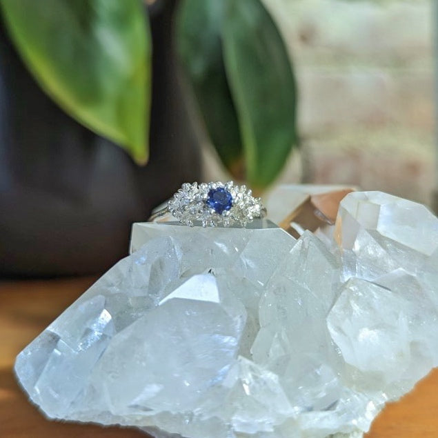 Manuela Igreja - Solitaire Iolite Spur Ring