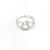 Kirra-Lea - Angel Hair Vine Ring with Mint Quartz