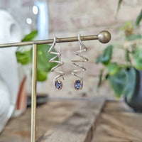 Squiggle Drop Earrings