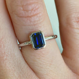 Second Empire Aline Ring - Australian Sapphire