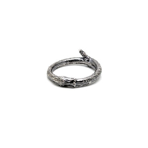 Kirra-Lea -  Angel Hair Vine Ring with Little Branch