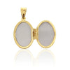 Oval Locket - 9ct Yellow Gold