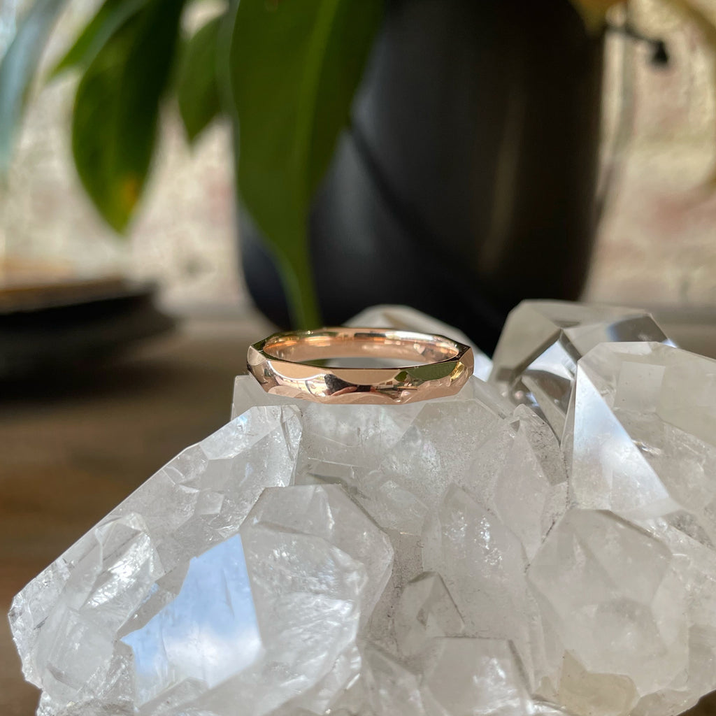 Moon Facet Ring