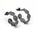 Manuela Igreja - Poppy Pod Hoops Oxidised