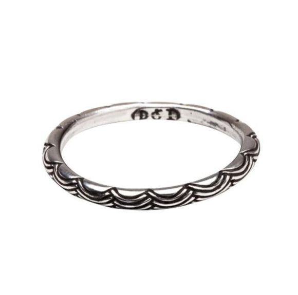 Digby and Iona - Wave Ring - Sterling Silver