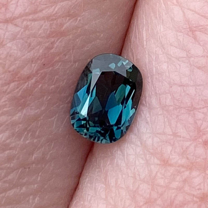 1.09ct Sapphire - Cushion Australian Teal