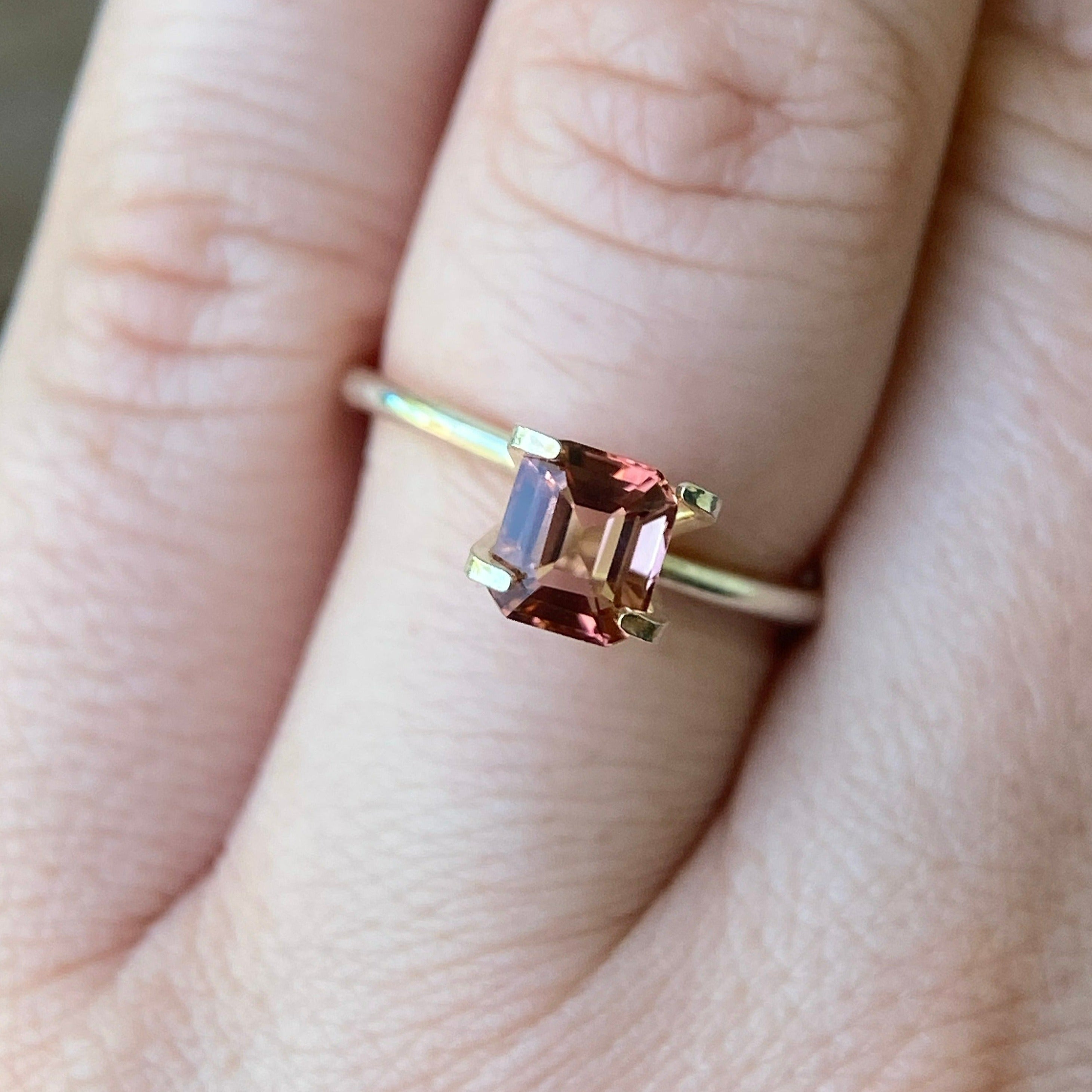 Tourmaline - Padparadscha colour