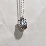 ANT HAT - Heart Pendant with Purple Sapphire