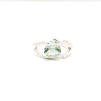 Kirra-Lea - Angel Hair Vine Ring with Mint Quartz