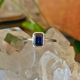 Second Empire Aline Ring - Australian Sapphire