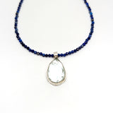 Page Jewellery Aquamarine Beaded Pendant Necklace