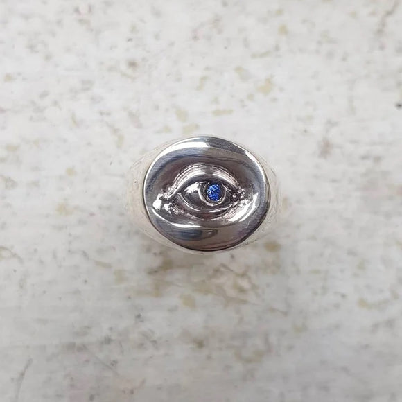 ANT HAT - Not-So-Evil Eye Signet Ring