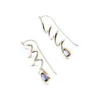 Squiggle Drop Earrings